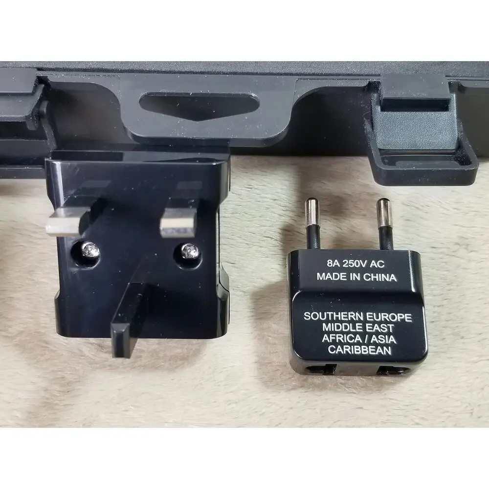Insignia Travel Converter & 5 Adapter Plugs + Case Color Black NS-MTC1875